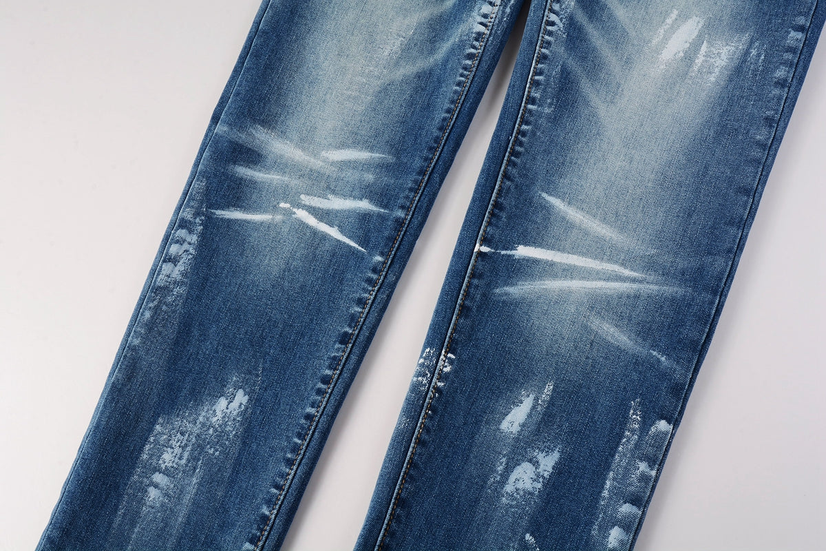 Men's Purple Jeans 9062