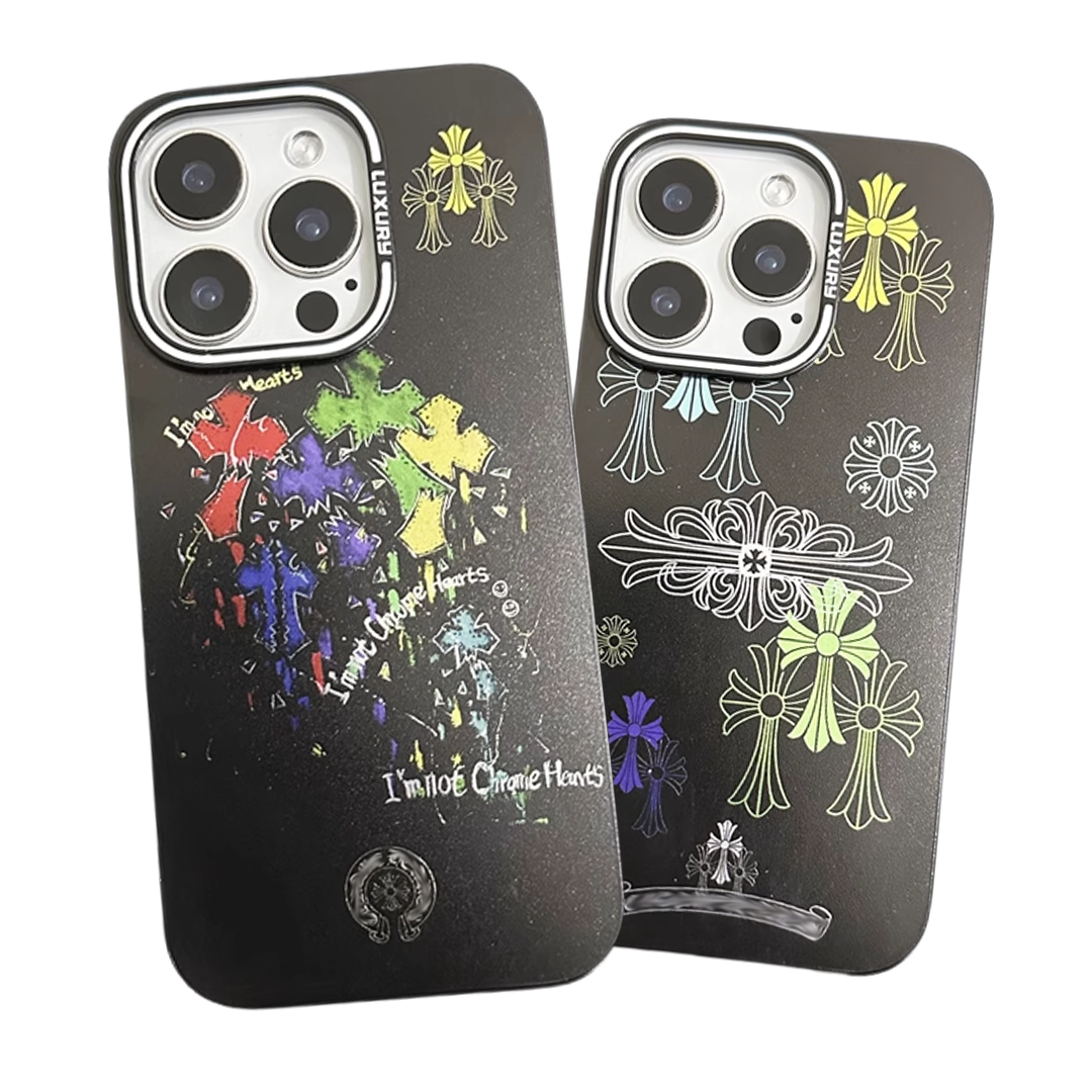 Chrome Hearts Graphic iPhone Case