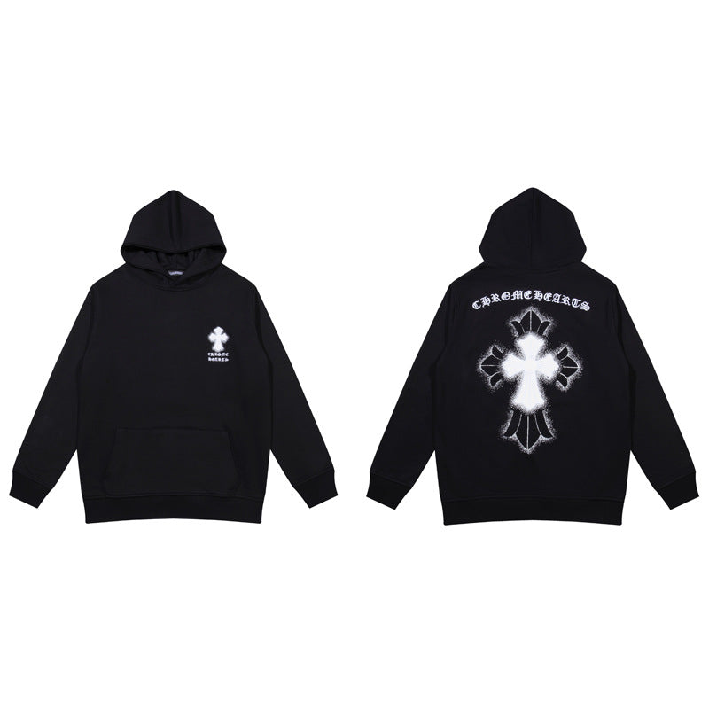 CHH Chrome Heart Hoodie Crowe Sweater High Street Trend Hoodie Hooded Sweater