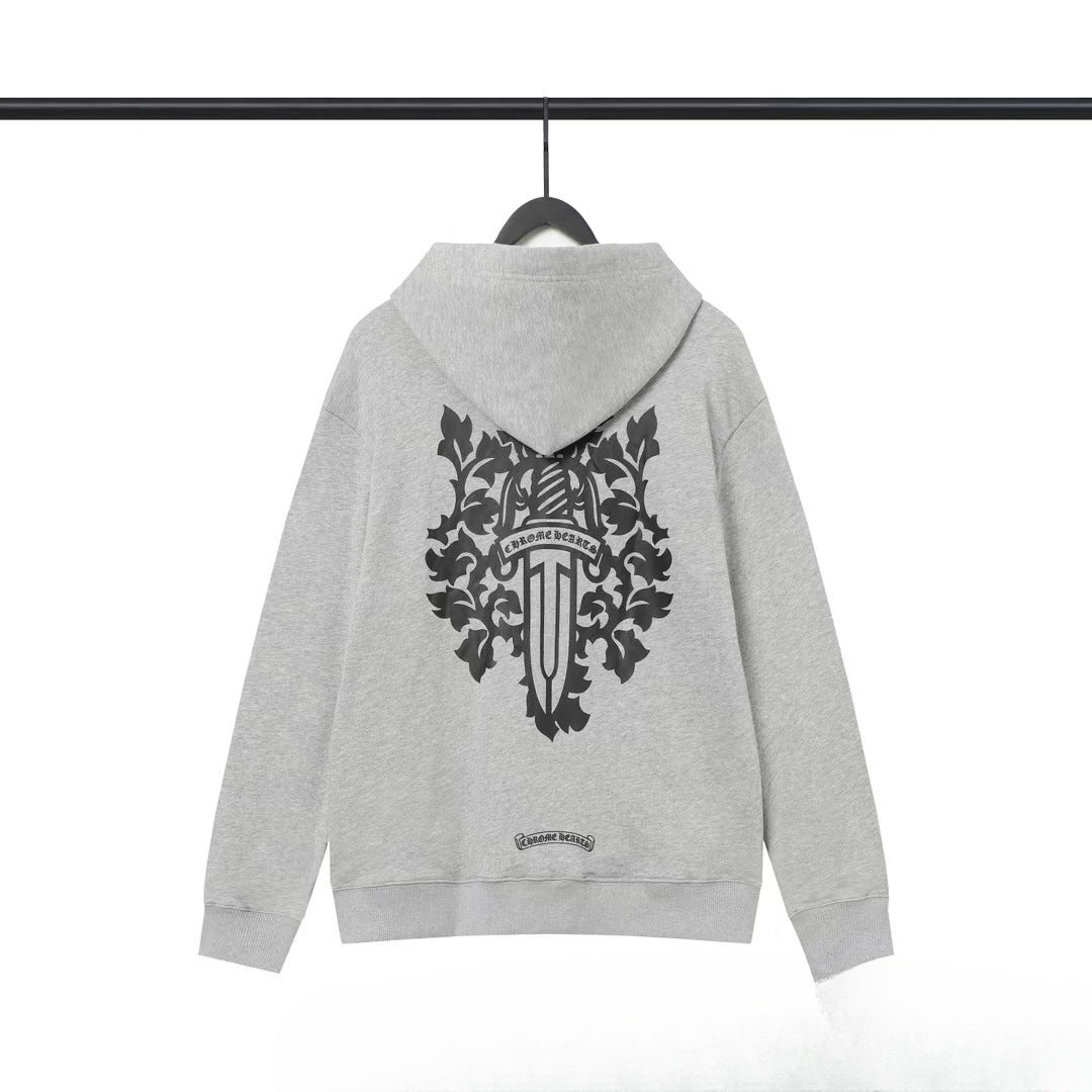 CHH Chrome Heart Hoodie Chrome Heart Sanskrit embroidered hooded sweater sweater